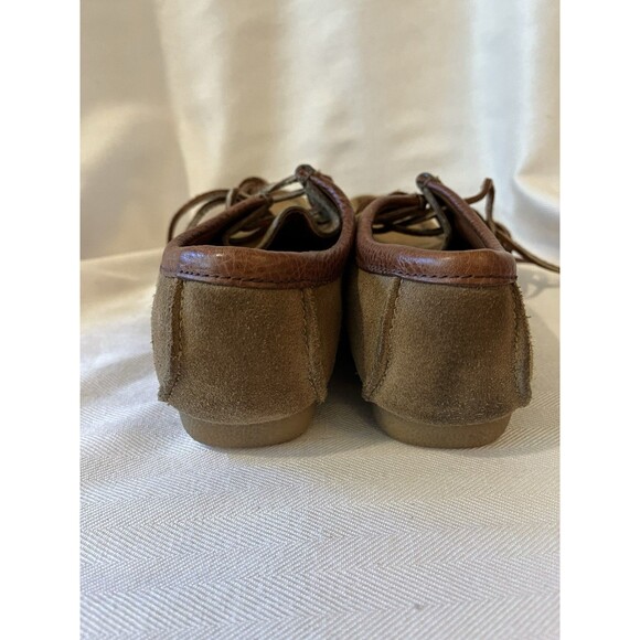 Lucky Brand Original Brown Leather Suede Gum Sole Chukka Shoes,‎ Women Size 6.5 - Picture 3 of 13